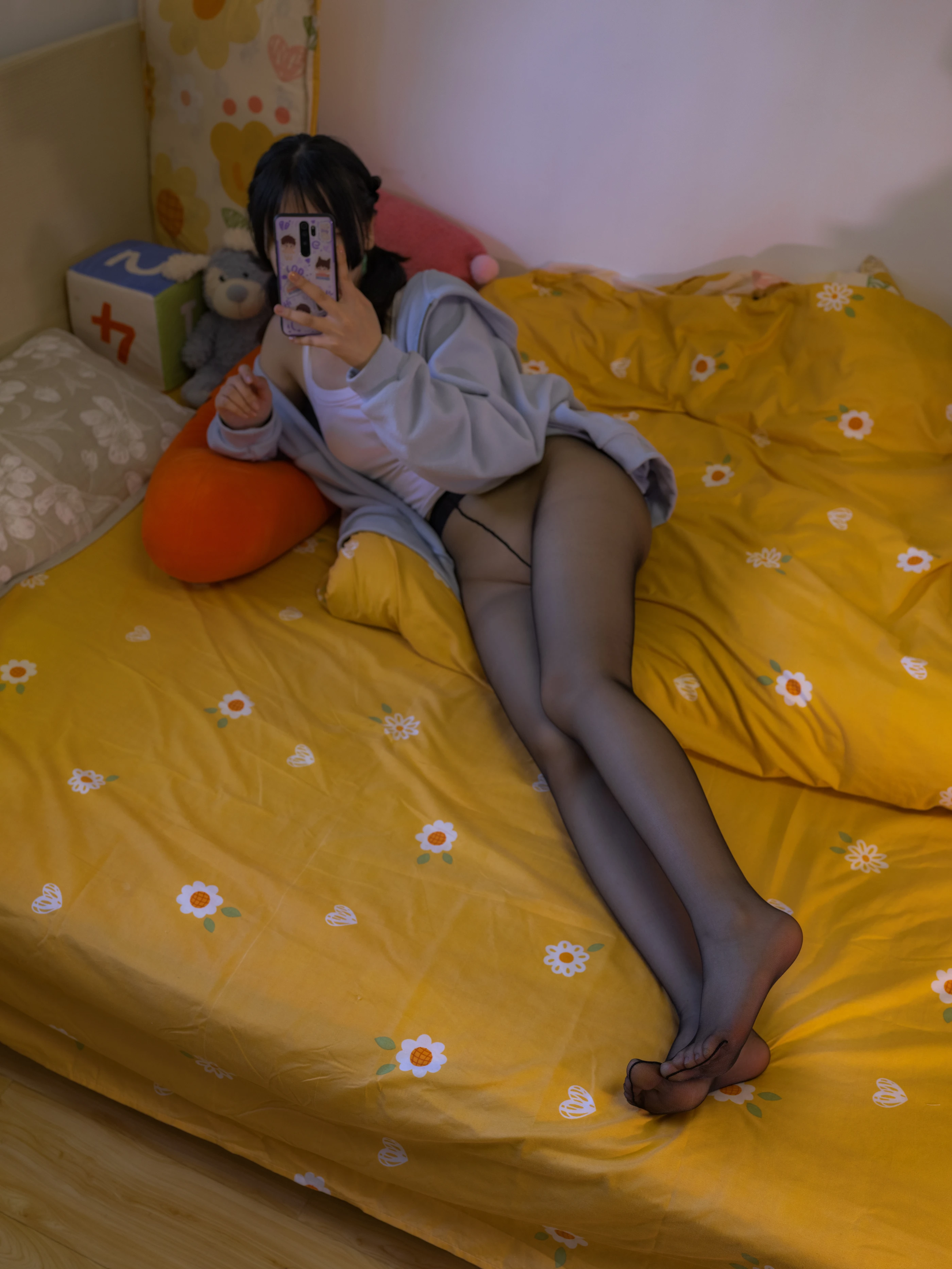 森萝财团 月下007 小夜 黑丝 10D 超薄 [100P 1V]插图9